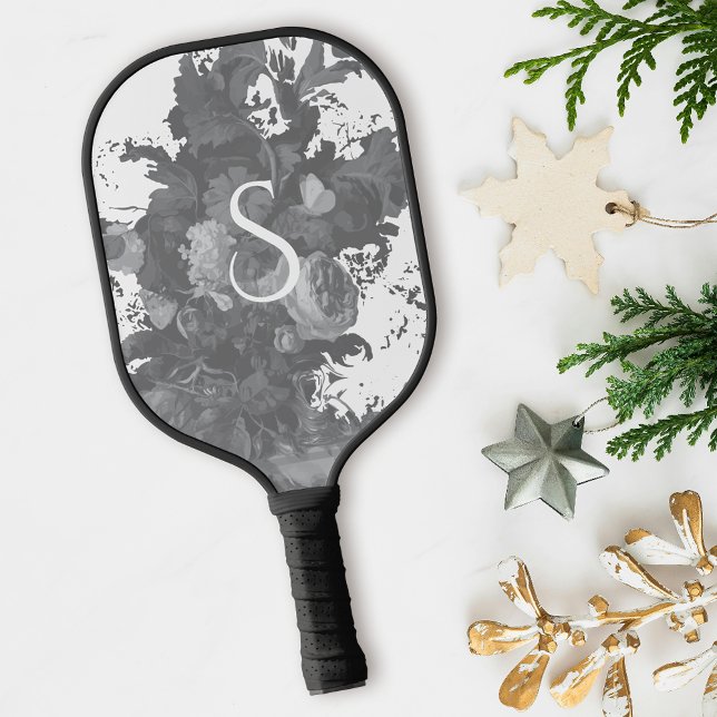Personalisiertes Geschenk für Schwarz und Weiß Pickleball Schläger (Von Creator hochgeladen)
