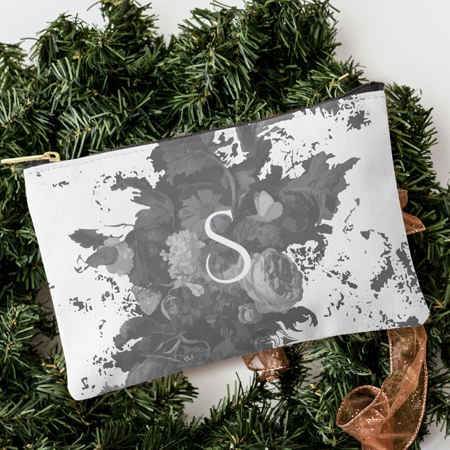 Personalisiertes Geschenk für Schwarz und Weiß Zubehörtasche (Von Creator hochgeladen)