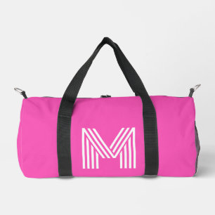 Personalisiertes Geschenk mit Anfangsbuchstabe M Duffle Bag