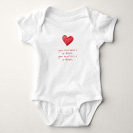Personalisiertes Geschenk mit eigener Nachricht, D Baby Strampler