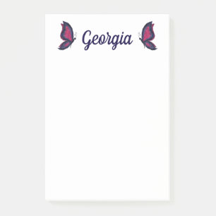 Personalisiertes Geschenk, Namensschildkröten Post-it Klebezettel