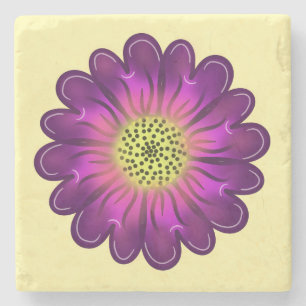 Personalisiertes Geschenk Rundkissen Steinuntersetzer