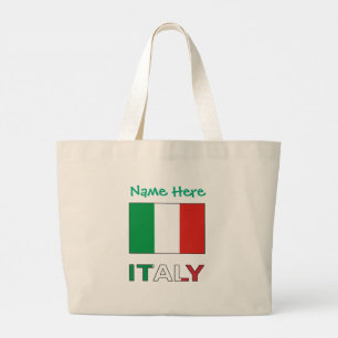 Personalisiertes Geschenk zum Tag der Italienische Jumbo Stoffbeutel