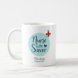 Personalisiertes Geschenk zur Krankenpfleger-Absch Kaffeetasse