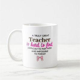 Personalisiertes Geschenk zur Lehrerbestechung Kaffeetasse