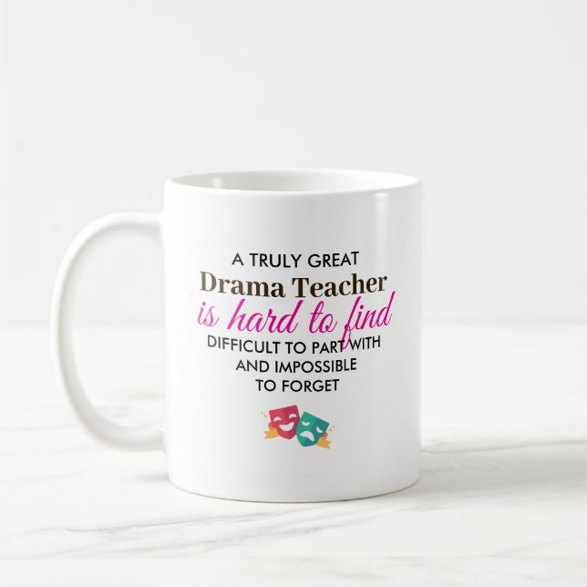 Personalisiertes Geschenk zur Würdigung des Schaus Kaffeetasse (Links)