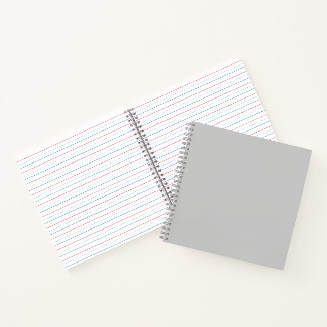 Personalisiertes Geschenkset zum Schulbeginn Notizbuch (Innenseite)