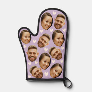 Personalisiertes Gesicht Benutzerdefiniertes Foto  Ofenhandschuh