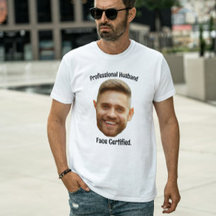 Personalisiertes Gesicht Benutzerdefiniertes Foto T-Shirt
