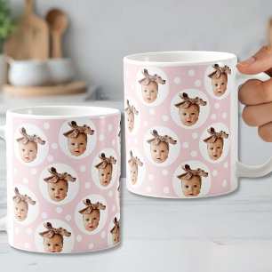 Personalisiertes Gesicht mit individuellem Foto Kaffeetasse