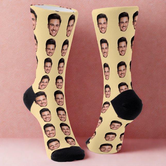 Personalisiertes Gesichtsgeschenk  Socken (Von Creator hochgeladen)