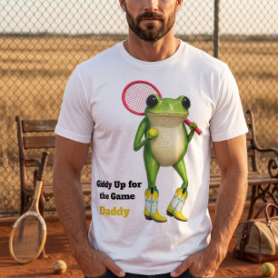 Personalisiertes Giddy Up For The Game Daddy Eig T-Shirt