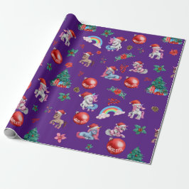 Personalisiertes Girl Christmas Wrapping Paper Uni Geschenkpapier