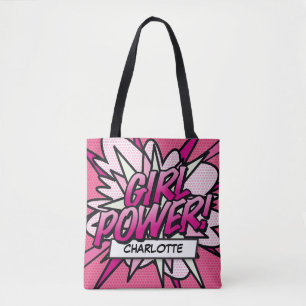 Personalisiertes GIRL POWER Comic Book Rosa