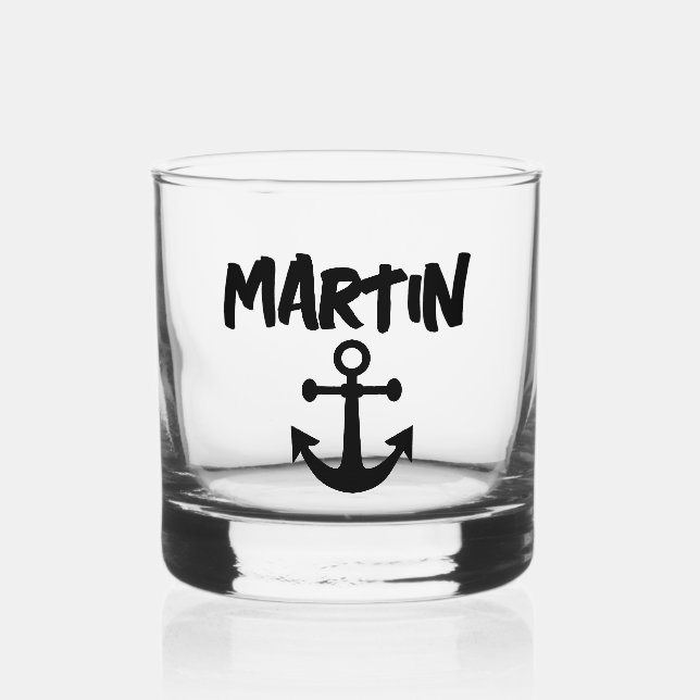 PERSONALISIERTES GLAS AUS KANCHOR (Vorderseite)