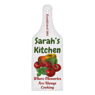 Personalisiertes Glas Küche Schneidebrett
