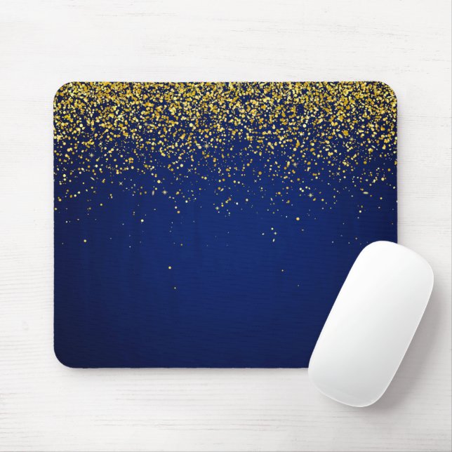 Personalisiertes Glitter-Foto Modern Mousepad (Mit Mouse)