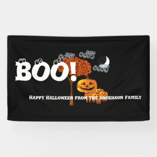 Personalisiertes glückliches Halloween aus Ihrer F Banner