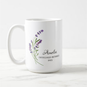 Personalisiertes glückliches Renten-Geschenk Kaffeetasse
