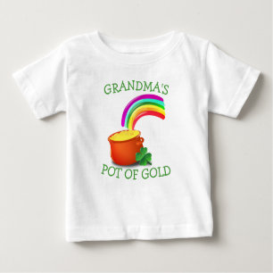 Personalisiertes Gold St. Patrick's Day Shirt