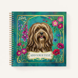 Personalisiertes Golden Lhasa Apso Notizbuch