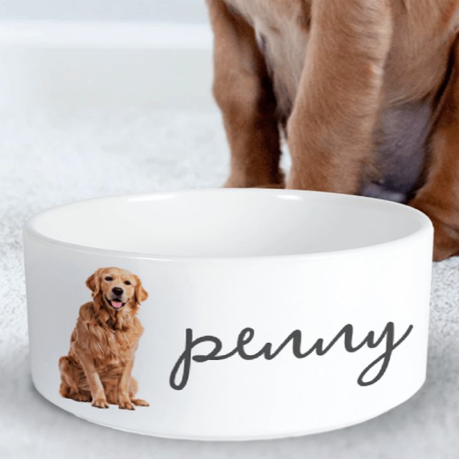 Personalisiertes Golden Retriever Dose Food Napf (Von Creator hochgeladen)