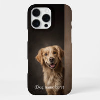 Personalisiertes Golden Retriever-Porträt