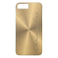 Personalisiertes Goldmetallische