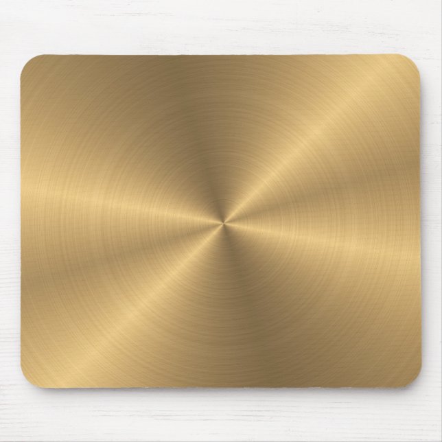 Personalisiertes Goldmetallische Mousepad (Vorne)