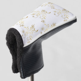 Personalisiertes Goldschmiedemuster Golf Putter Ab Headcover