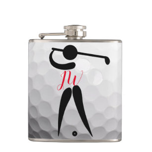 Personalisiertes Golf-angesagte Flasche Flachmann