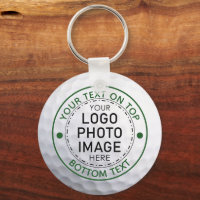 Personalisiertes Golf Ball Foto Logo