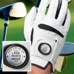 Personalisiertes Golf Ball Foto oder Logo Golfhandschuh<br><div class="desc">Erstellen Sie einen personalisierten Golfhandschuh für den Golfspieler, den Sie mit diesem leicht anpassbaren Template-Design kennen, um Ihr Foto, Logo oder Image und Ihren eigenen Text in Ihrer Farbwahl (in grün) auf einem Golfball-Image hinzuzufügen. Nutzen Sie für Werbeaktion oder Marketing Ihren Golfplatz oder Club, erkennen Sie die Mitglieder des Golfteams,...</div>