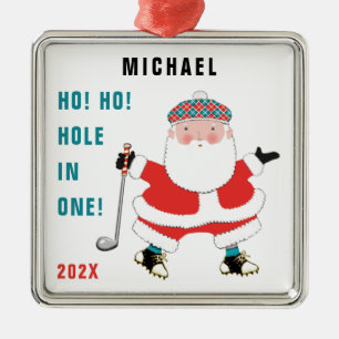 Personalisiertes Golf-Geschenk Ornament Aus Metall
