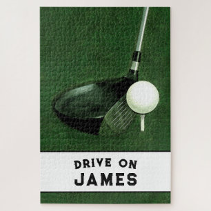 Personalisiertes Golf-Geschenk Puzzle
