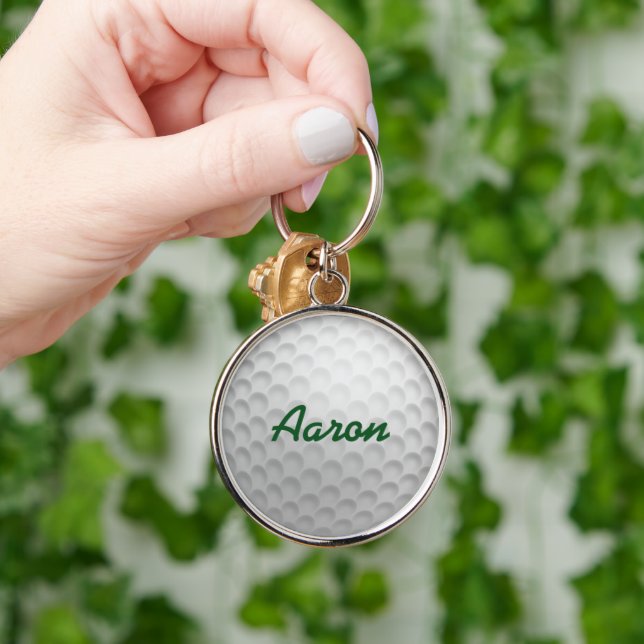 Personalisiertes Golf Keyring-Schlüsselanhänger-Ge Schlüsselanhänger (Hand)