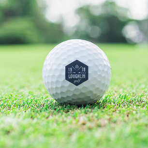 Personalisiertes Golfclub-Logo Golfball