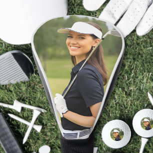 Personalisiertes Golfer-Foto Golf Headcover