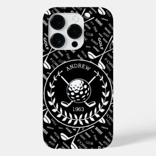 Personalisiertes Golfer-Logo Case-Mate iPhone 14 Pro Hülle