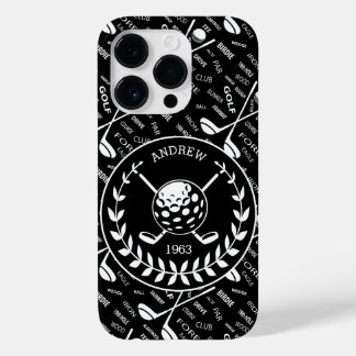 Personalisiertes Golfer-Logo Case-Mate iPhone 14 Pro Hülle