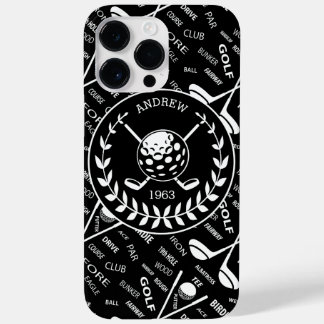 Personalisiertes Golfer-Logo Case-Mate iPhone 14 Pro Max Hülle