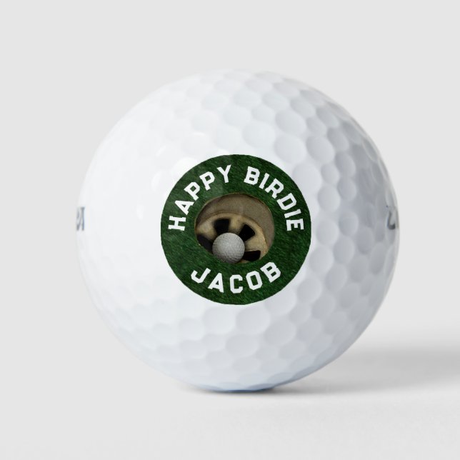 Personalisiertes Golfgeschenk Golfball (Vorderseite)