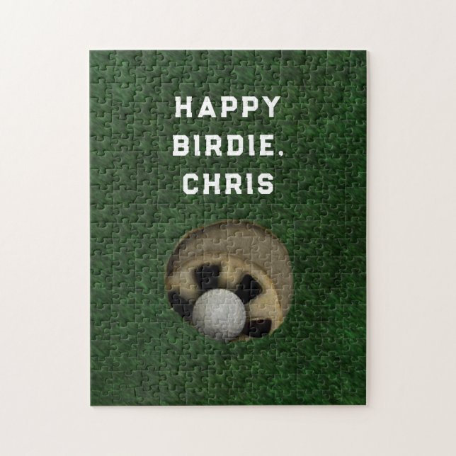 Personalisiertes Golfgeschenk Puzzle (Vertikal)