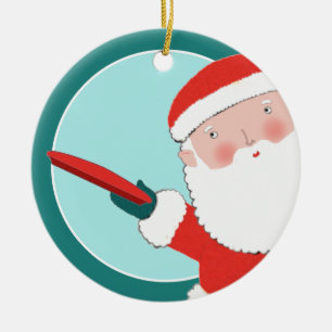 personalisiertes Golfkollektiv Keramik Ornament