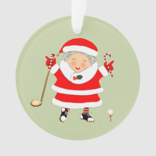 Personalisiertes Golfkollektiv Ornament