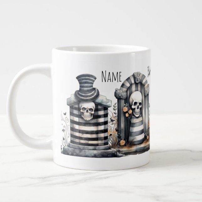 Personalisiertes gotisches Paar Tasse (Links)