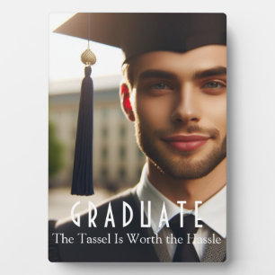 Personalisiertes Graduate Foto Glass Abschluss Ges Fotoplatte