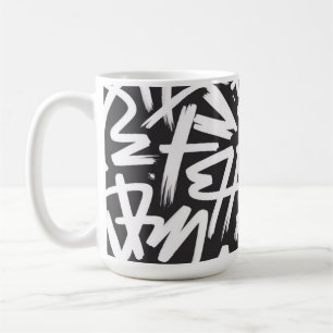 Personalisiertes Graffiti-Namen-Muster — Benutzerd Kaffeetasse