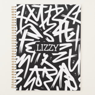Personalisiertes Graffiti-Namen-Muster — Benutzerd Planer