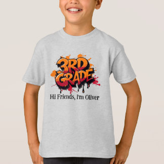 Personalisiertes Grafik T-Shirt für Kinder - Zurüc